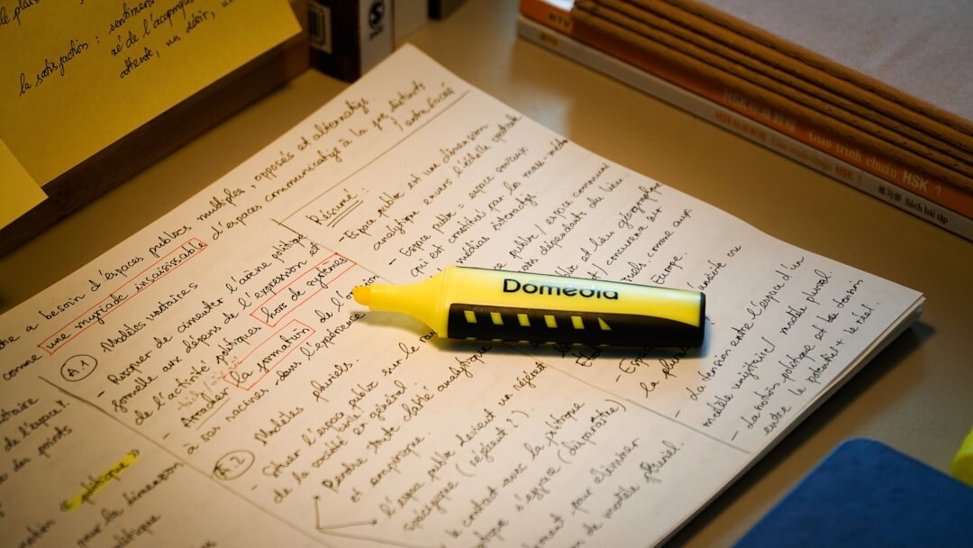author brainstorming ideas