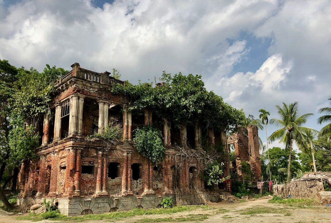 abandoned ancient city ruins