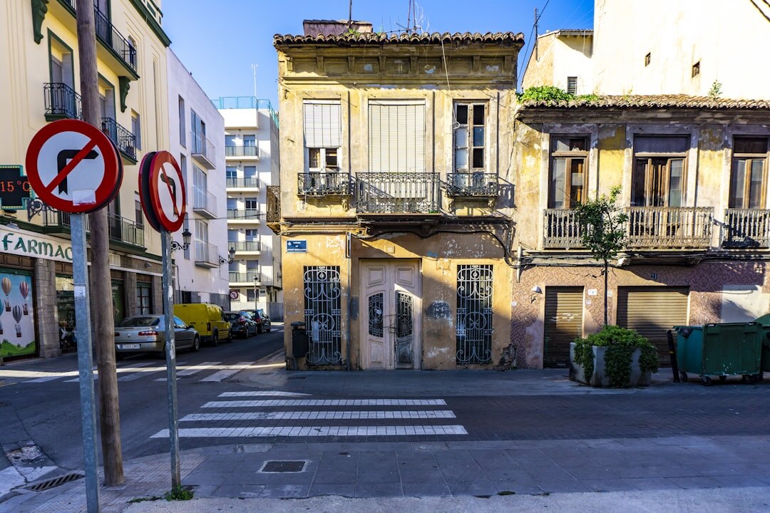 deserted european streets
