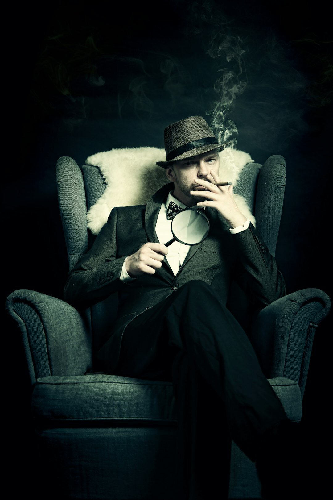 detective magnifying glass